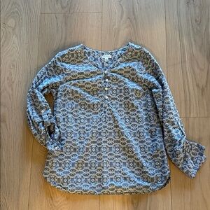 Gray Patterned Women's Tunic